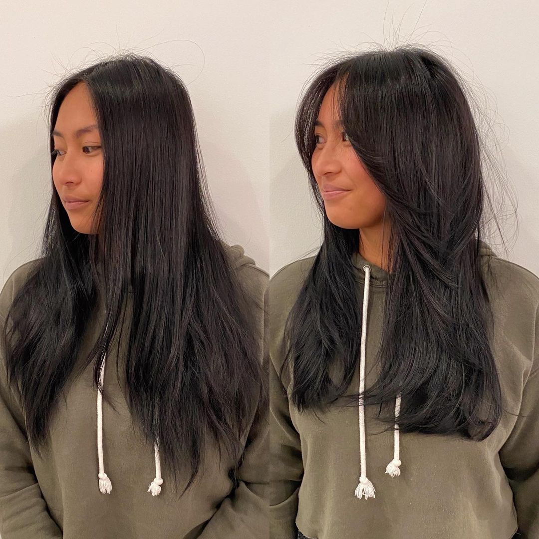 Asian Long Layered Haircut