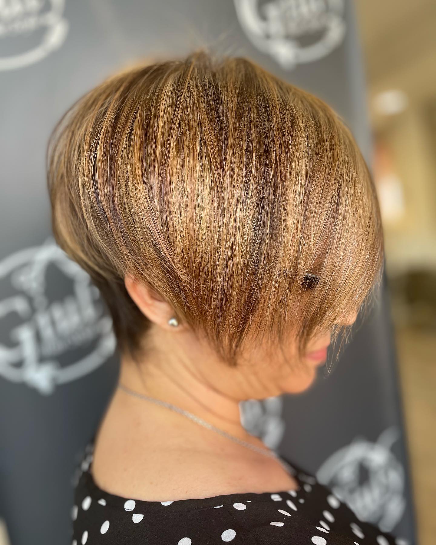 Straight Two-Tone Pixie Bob