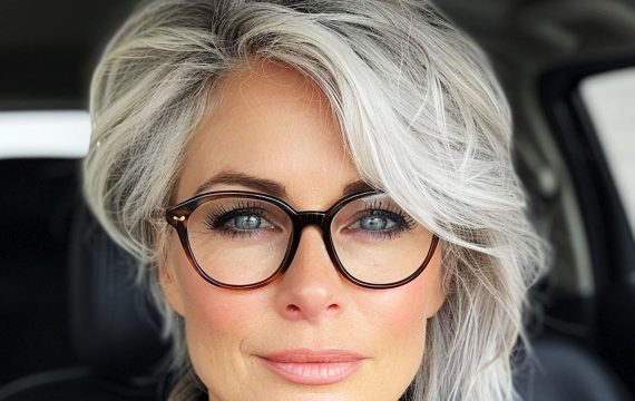 20 Fabelhafte Frisuren Mit Pony Für Frauen Über 50